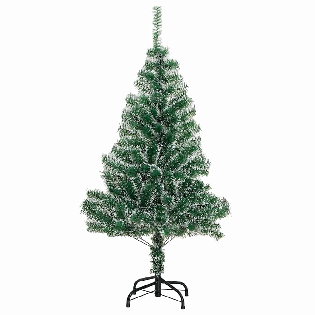Mākslīgā Ziemassvētku eglīte ar sniegu un LED gaismu ar 150 LED 150 cm