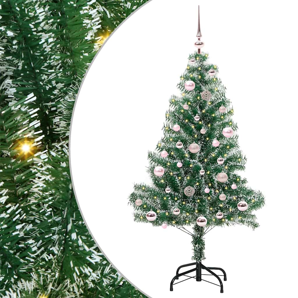 Dirbtinė Kalėdų Eglė Su Sniegu ir LED Šviesa su 150 LED 150 cm