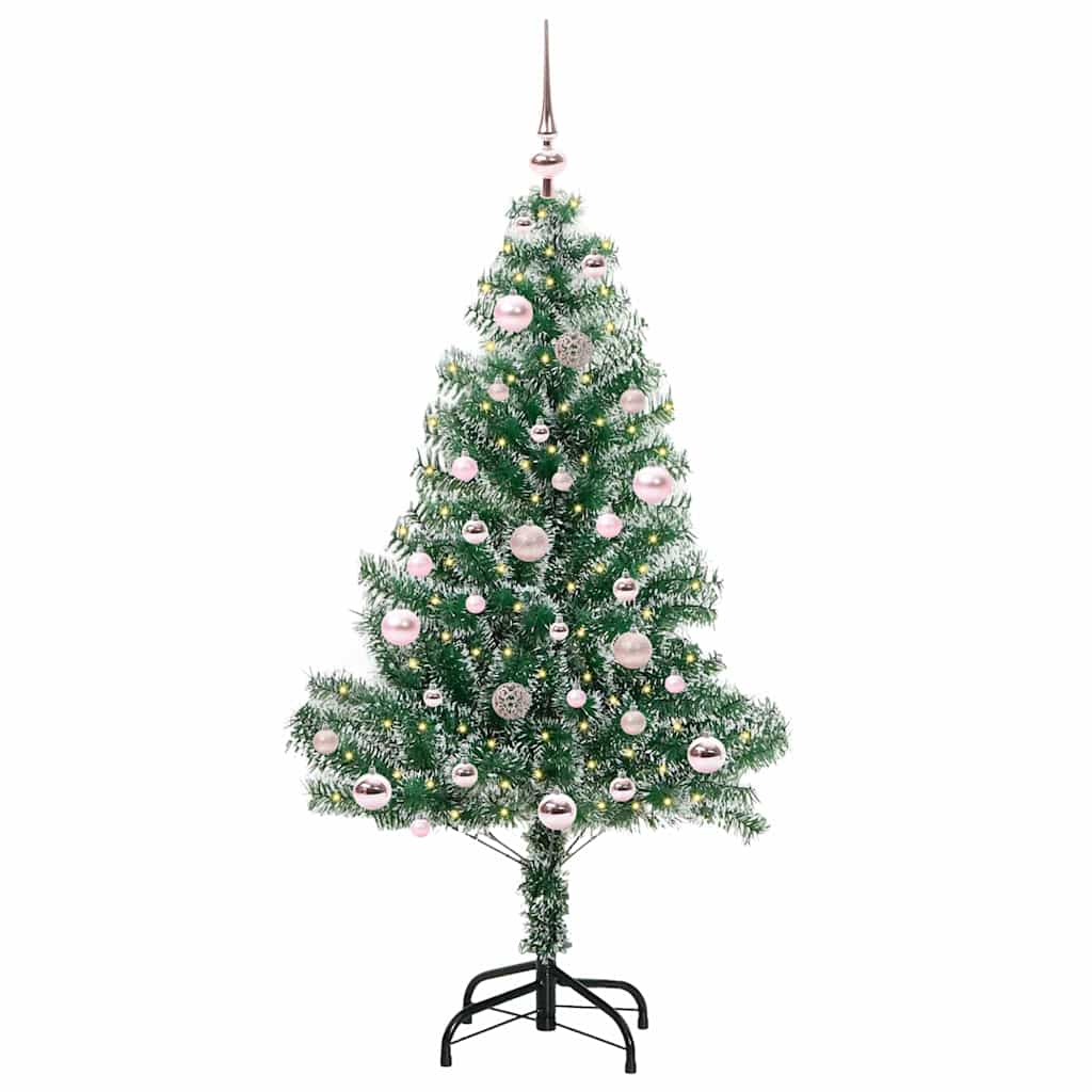 Dirbtinė Kalėdų Eglė Su Sniegu ir LED Šviesa su 150 LED 150 cm