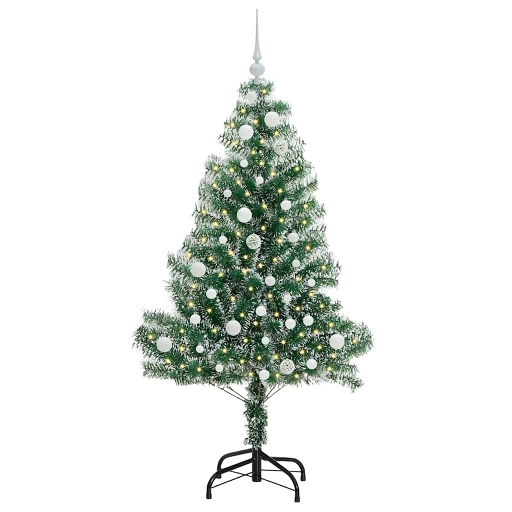 Dirbtinė Kalėdų Eglė Su Sniegu ir LED Šviesa su 150 LED 150 cm