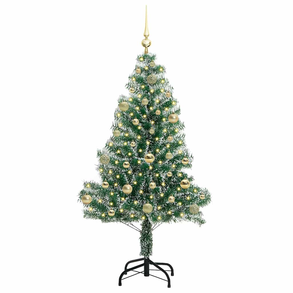 Dirbtinė Kalėdų Eglė Su Sniegu ir LED Šviesa su 150 LED 150 cm
