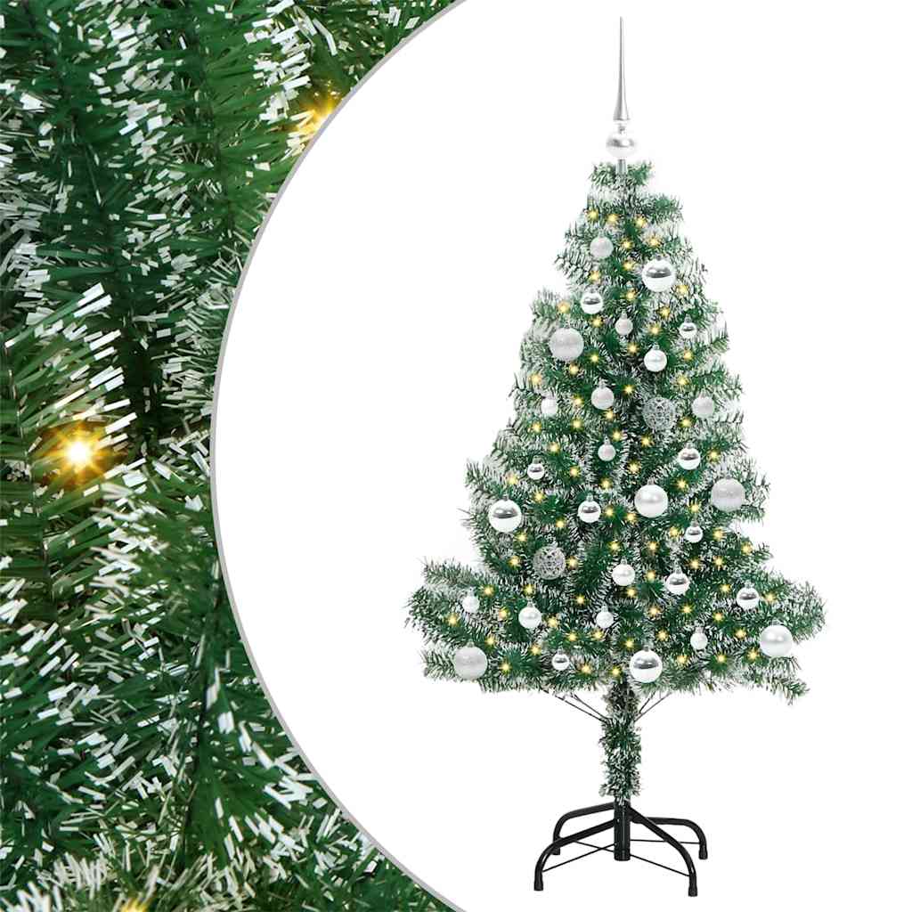 Dirbtinė Kalėdų Eglė Su Sniegu ir LED Šviesa su 150 LED 150 cm