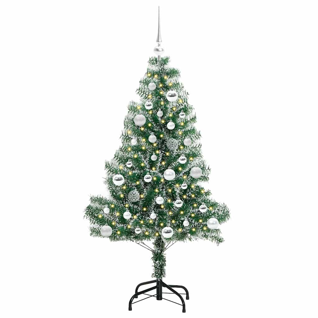 Dirbtinė Kalėdų Eglė Su Sniegu ir LED Šviesa su 150 LED 150 cm