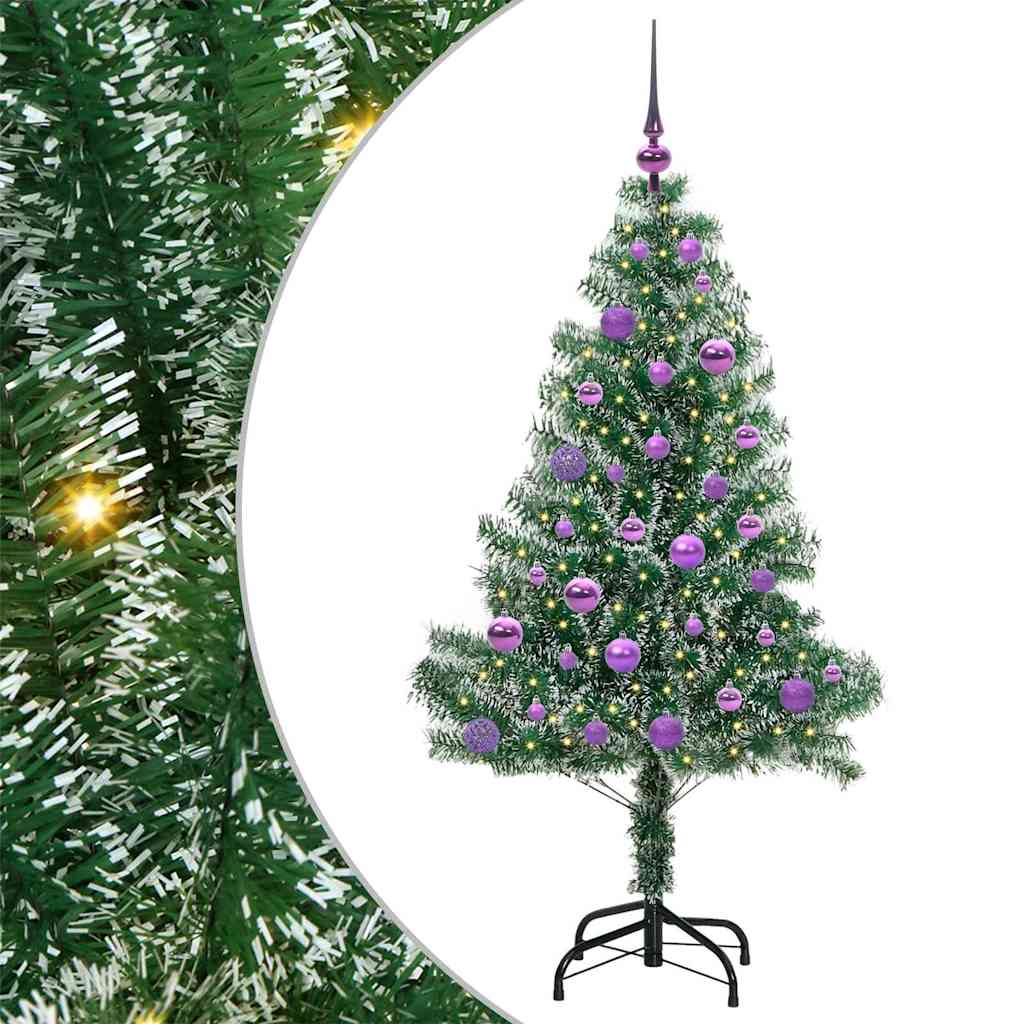 Dirbtinė Kalėdų Eglė Su Sniegu ir LED Šviesa su 150 LED 150 cm