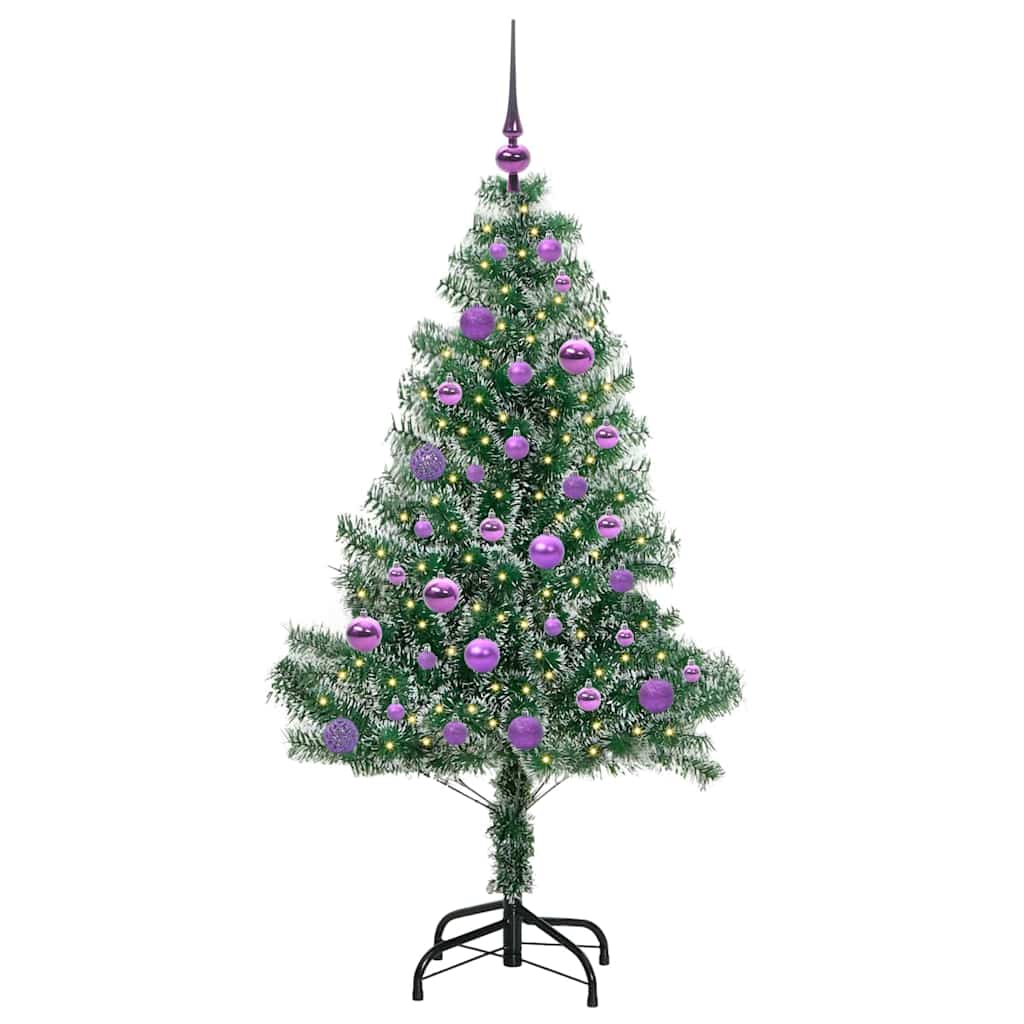 Dirbtinė Kalėdų Eglė Su Sniegu ir LED Šviesa su 150 LED 150 cm