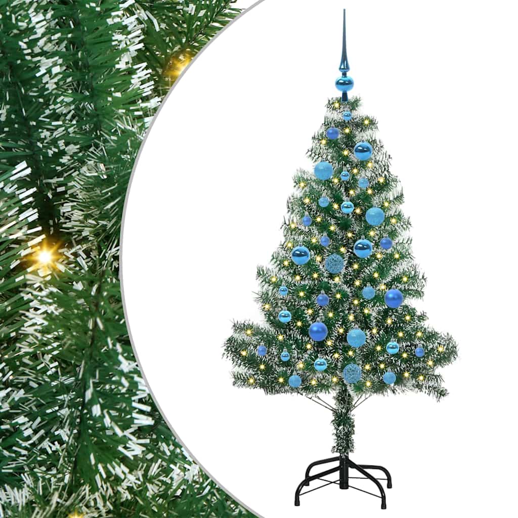 Dirbtinė Kalėdų Eglė Su Sniegu ir LED Šviesa su 150 LED 150 cm