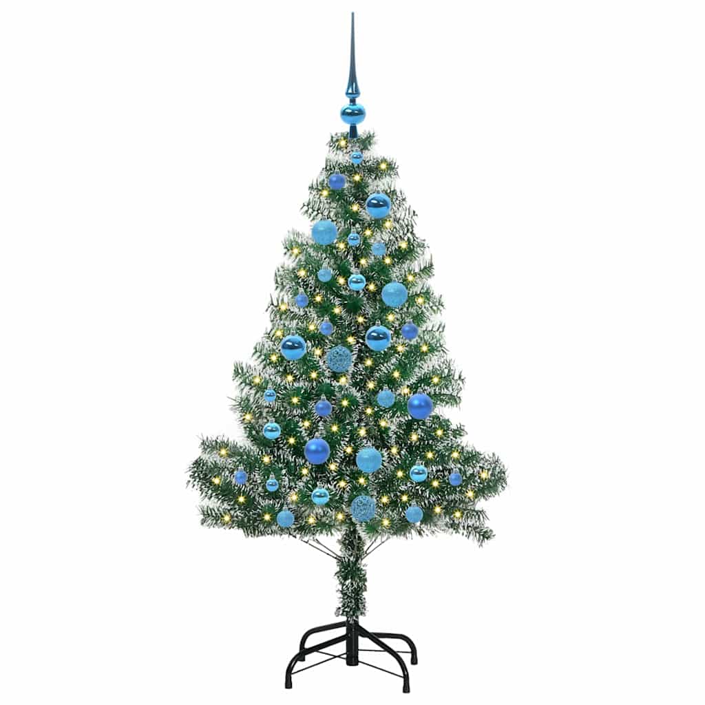 Dirbtinė Kalėdų Eglė Su Sniegu ir LED Šviesa su 150 LED 150 cm