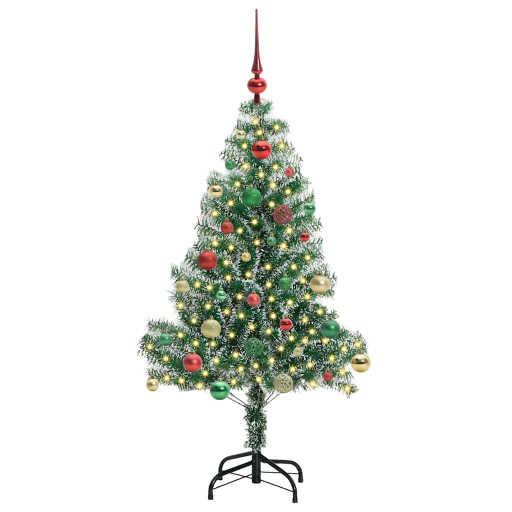 Dirbtinė Kalėdų Eglė Su Sniegu ir LED Šviesa su 150 LED 150 cm