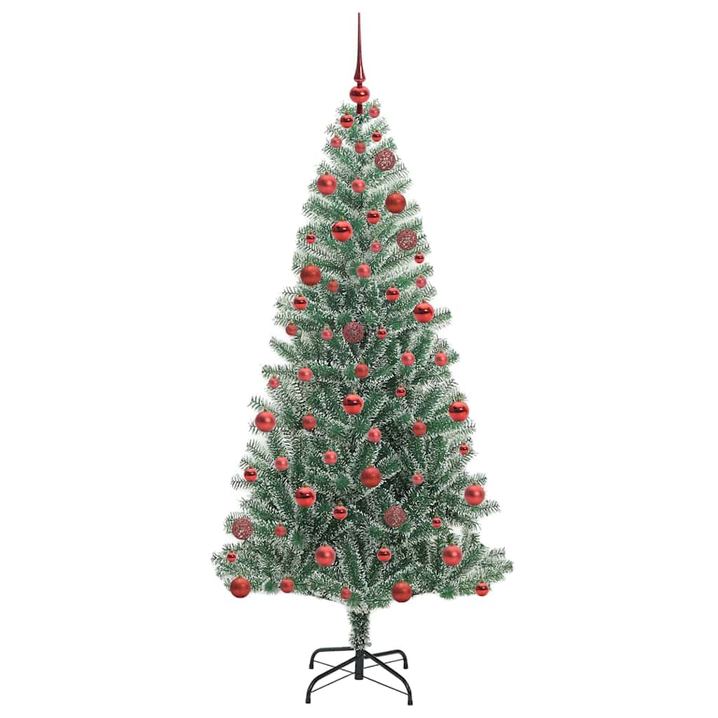 Dirbtinė Kalėdų Eglė Su Sniegu ir LED Šviesa su 300 LED 180 cm