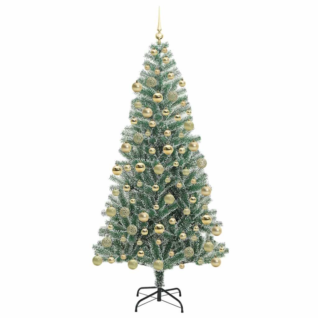 Dirbtinė Kalėdų Eglė Su Sniegu ir LED Šviesa su 300 LED 180 cm