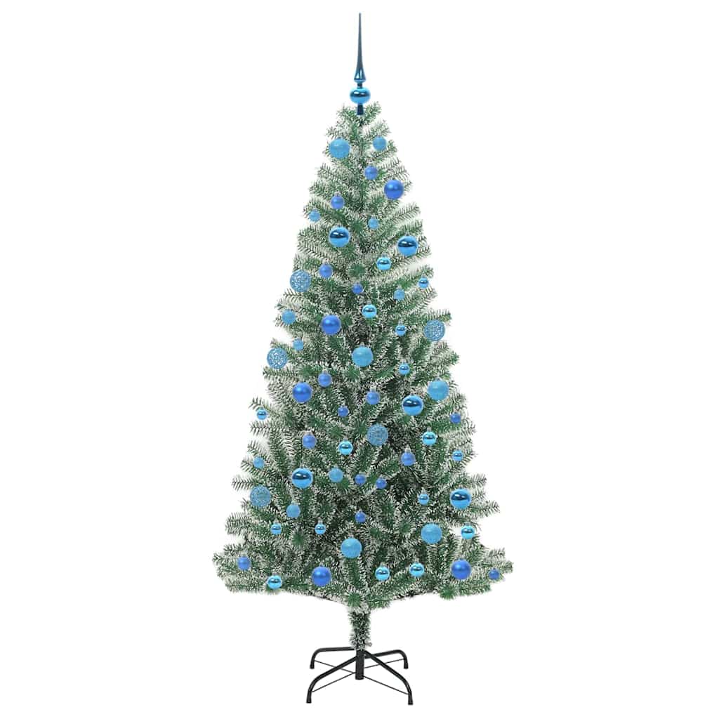 Dirbtinė Kalėdų Eglė Su Sniegu ir LED Šviesa su 300 LED 180 cm