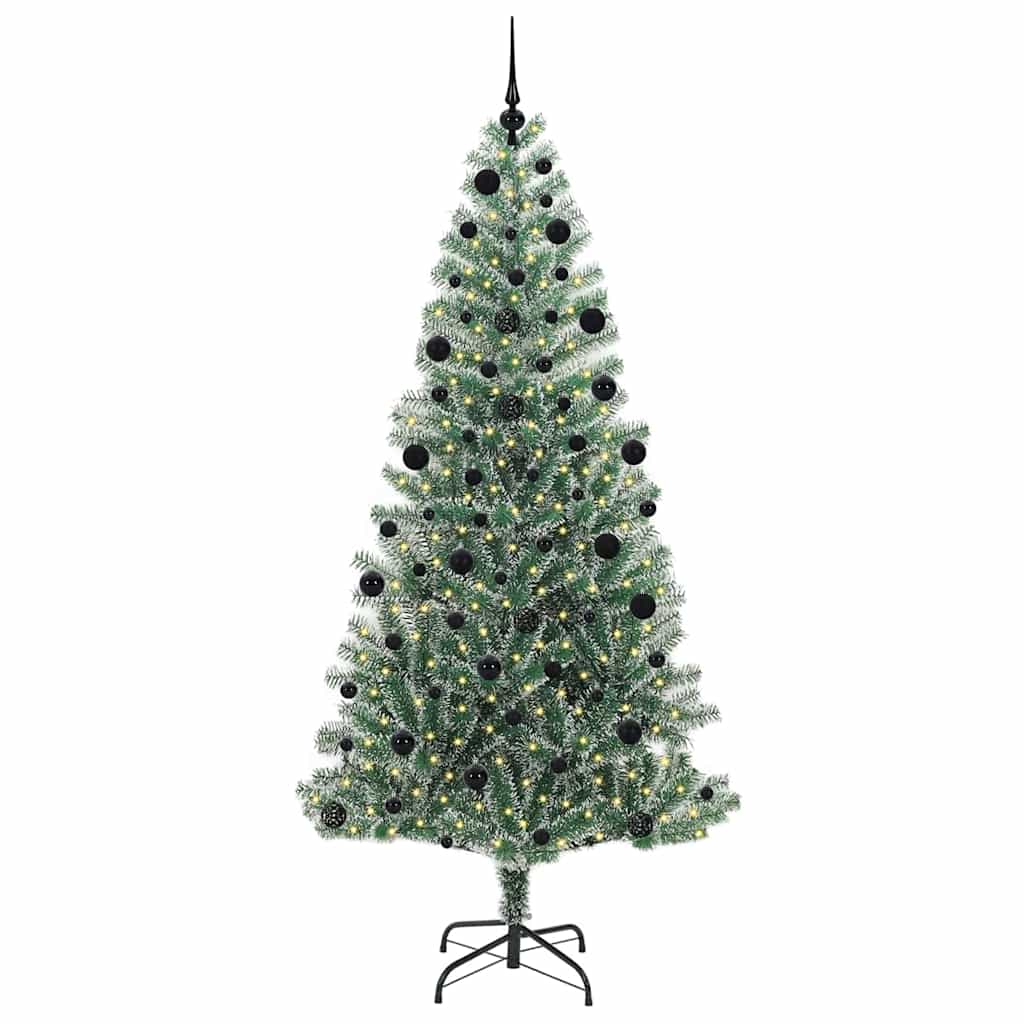 Dirbtinė Kalėdų Eglė SNOW NORDIC, Su Sniegu ir LED Šviesa su 300 LED 210 cm.
