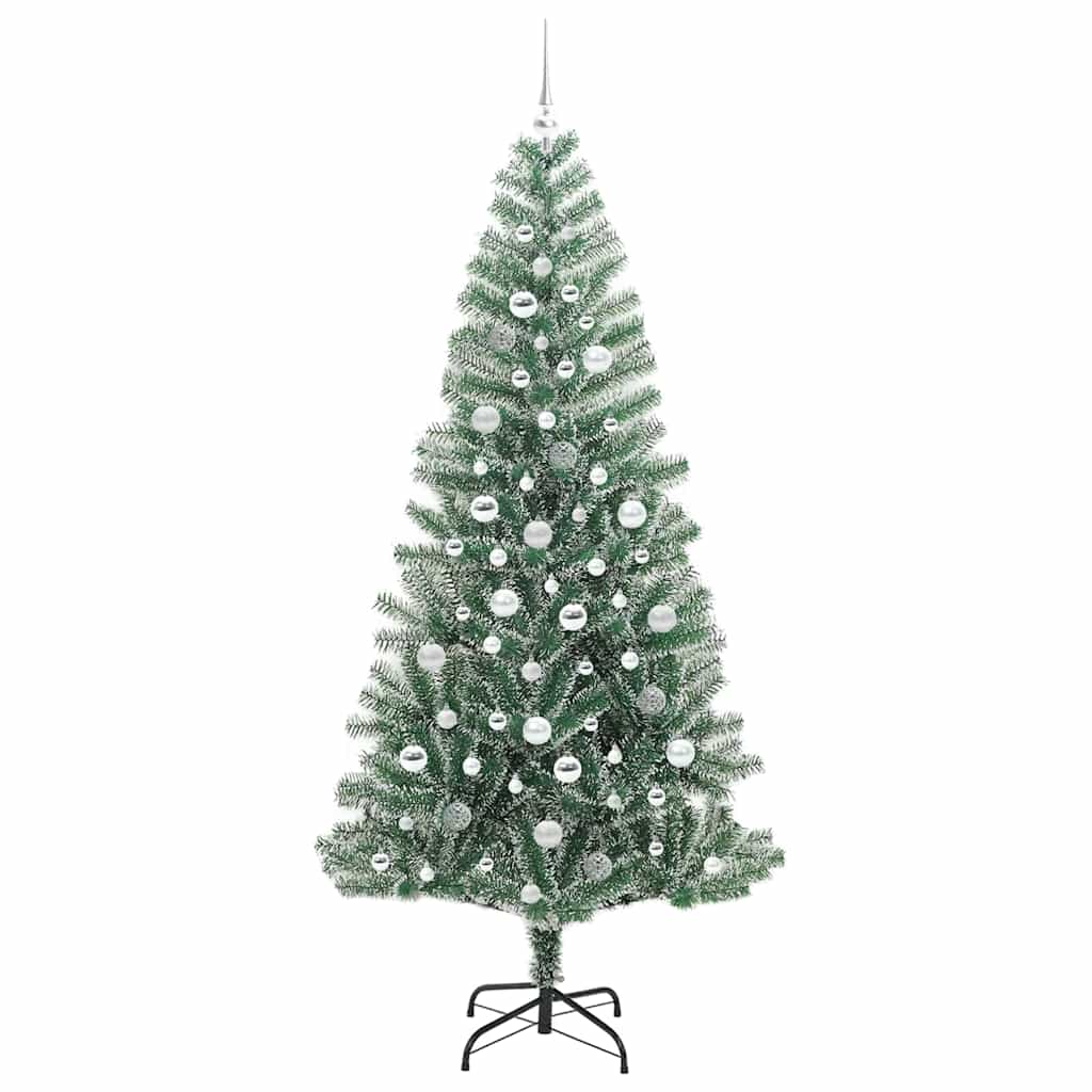 Dirbtinė Kalėdų Eglė Su Sniegu ir LED Šviesa su 300 LED 210 cm