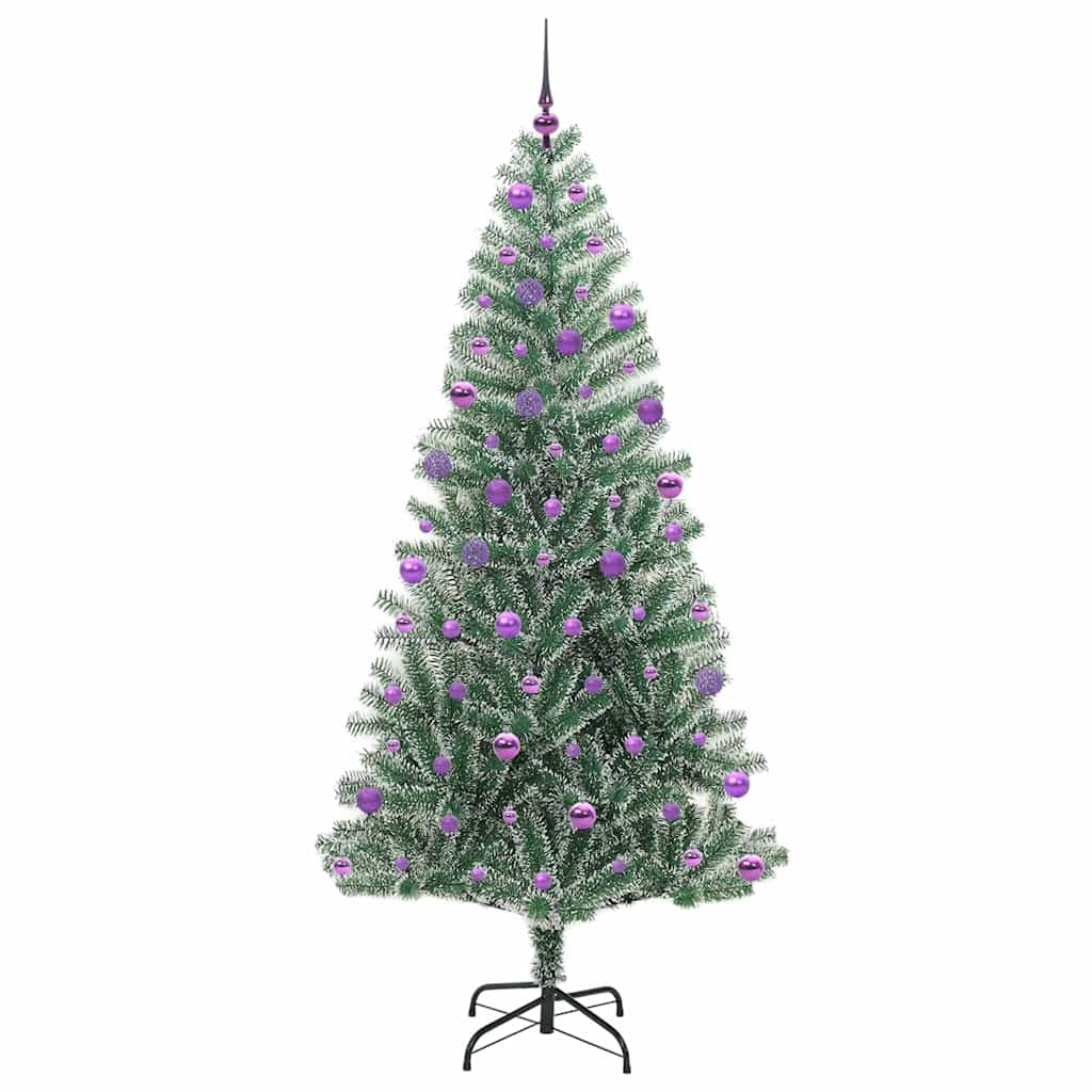 Dirbtinė Kalėdų Eglė SNOW NORDIC, Su Sniegu ir LED Šviesa su 300 LED 210 cm.