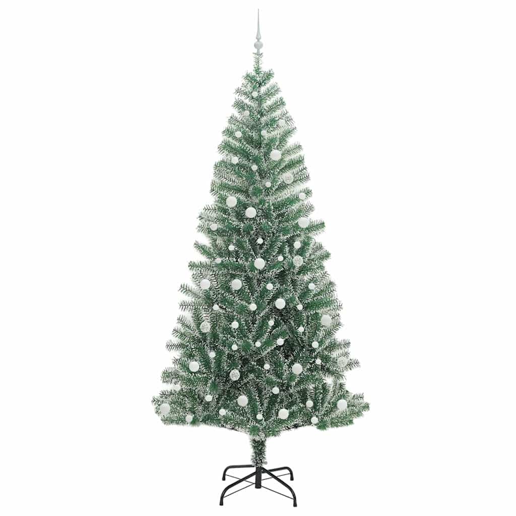 Dirbtinė Kalėdų Eglė Su Sniegu ir LED Šviesa su 300 LED 240 cm