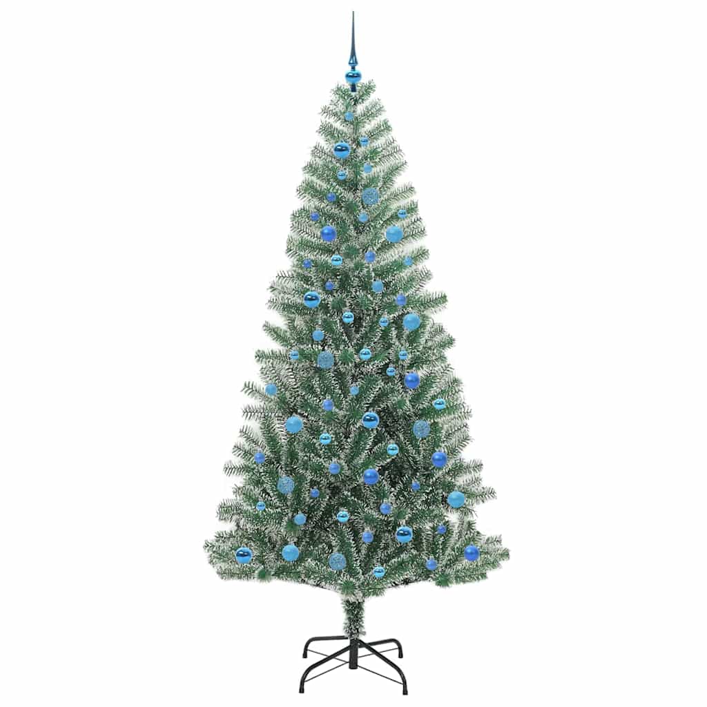 Dirbtinė Kalėdų Eglė HOLLOW STAR, Su Sniegu ir LED Šviesa su 300 LED 240 cm.
