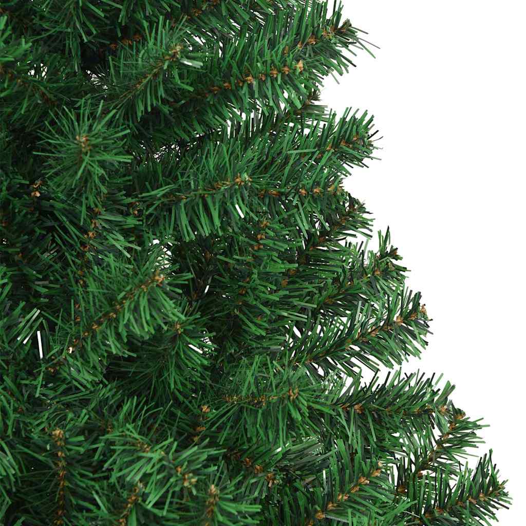 Dirbtinė Kalėdų eglutė Žalia 180 cm PVC ir Plienas ir Plastikas