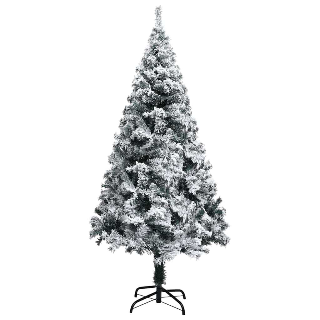Dirbtinė Kalėdų eglutė Balta 120 cm PVC ir Plienas ir Plastikas
