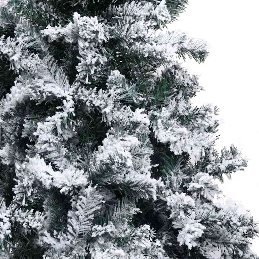 Dirbtinė Kalėdų eglutė Balta 180 cm PVC ir Plienas ir Plastikas