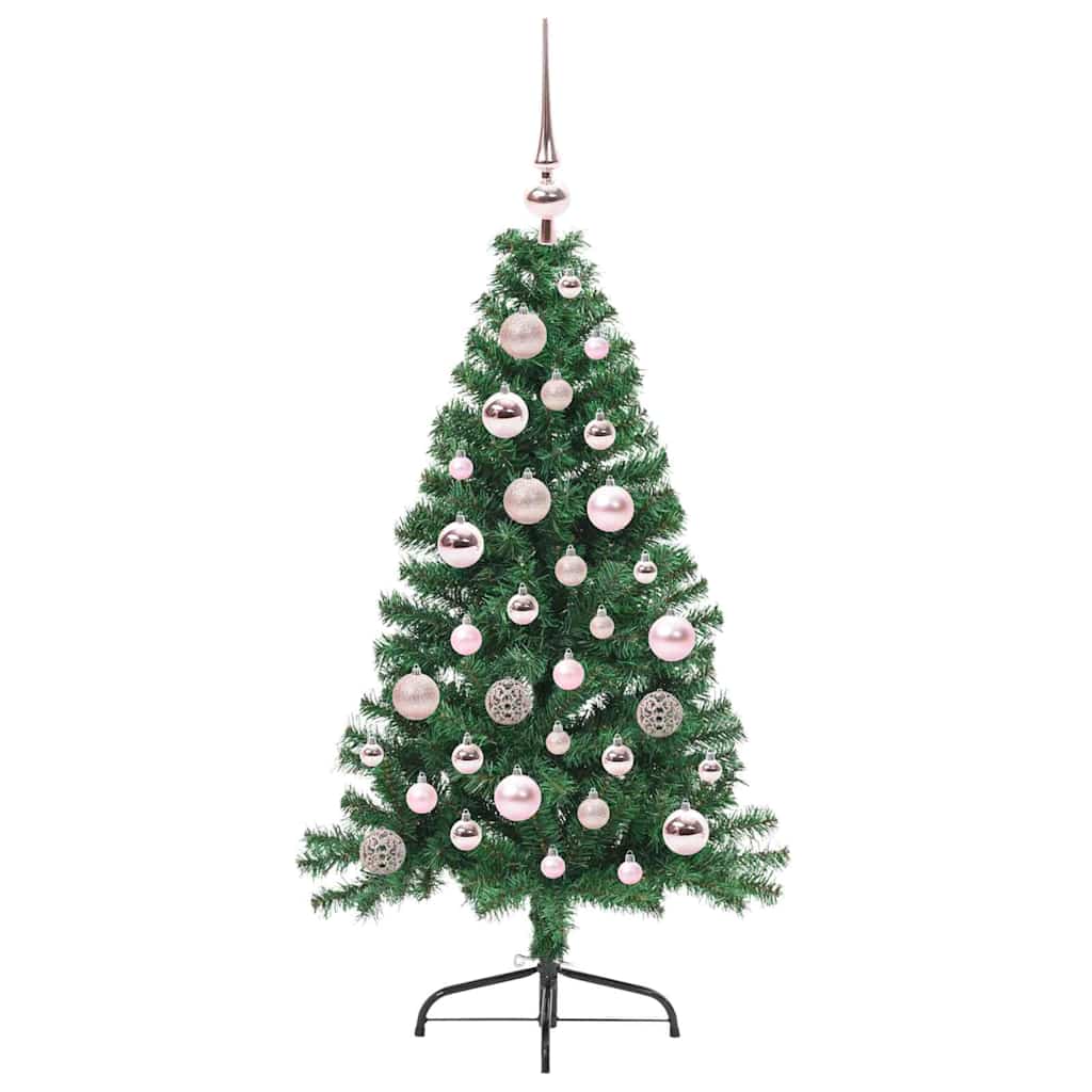 Mākslīgā pirmsvētku eglīte EVERGREEN AK, ar lampiņām Zaļa 120 cm.