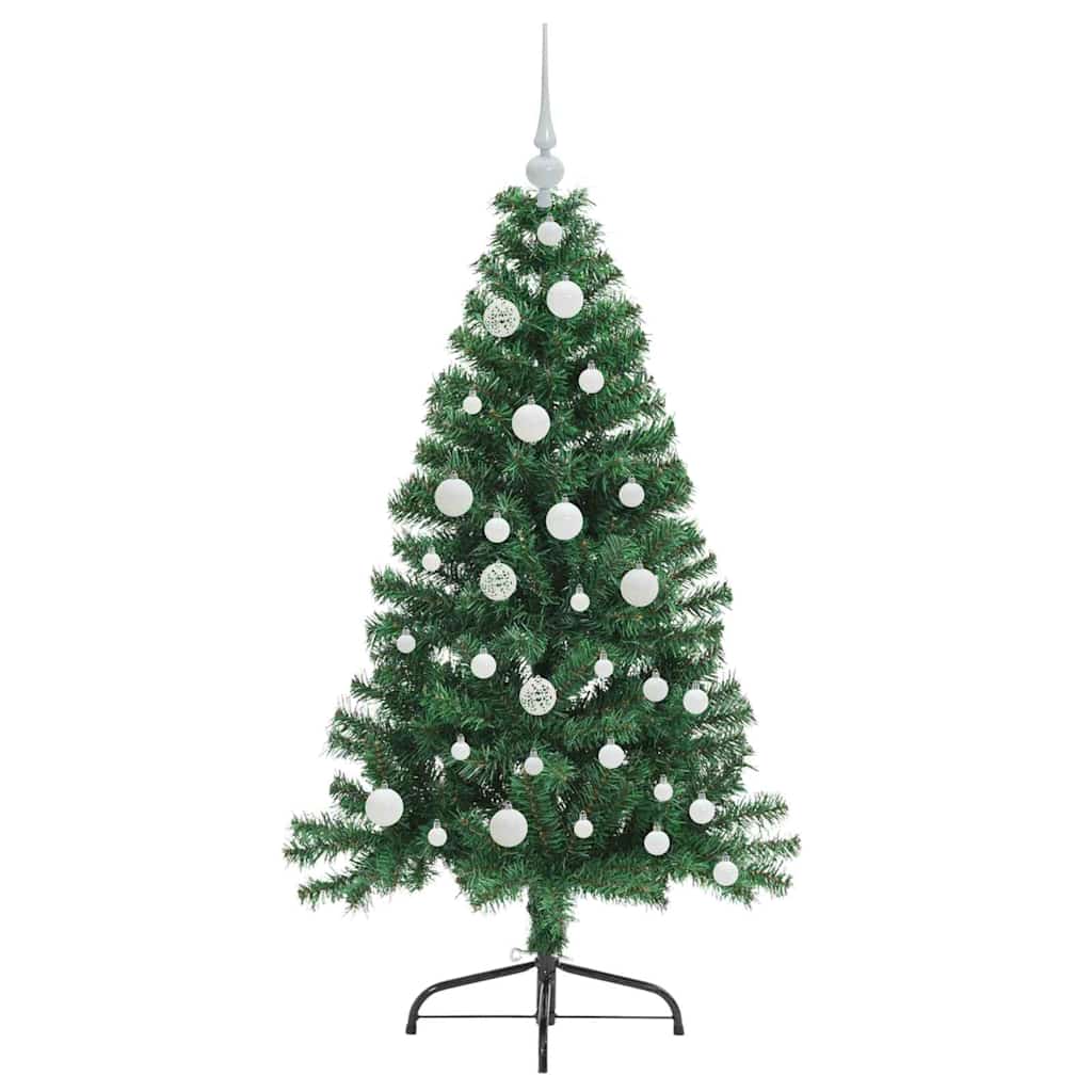 Mākslīgā pirmsvētku eglīte EVERGREEN AK, ar gaismām, zaļa, 120 cm.