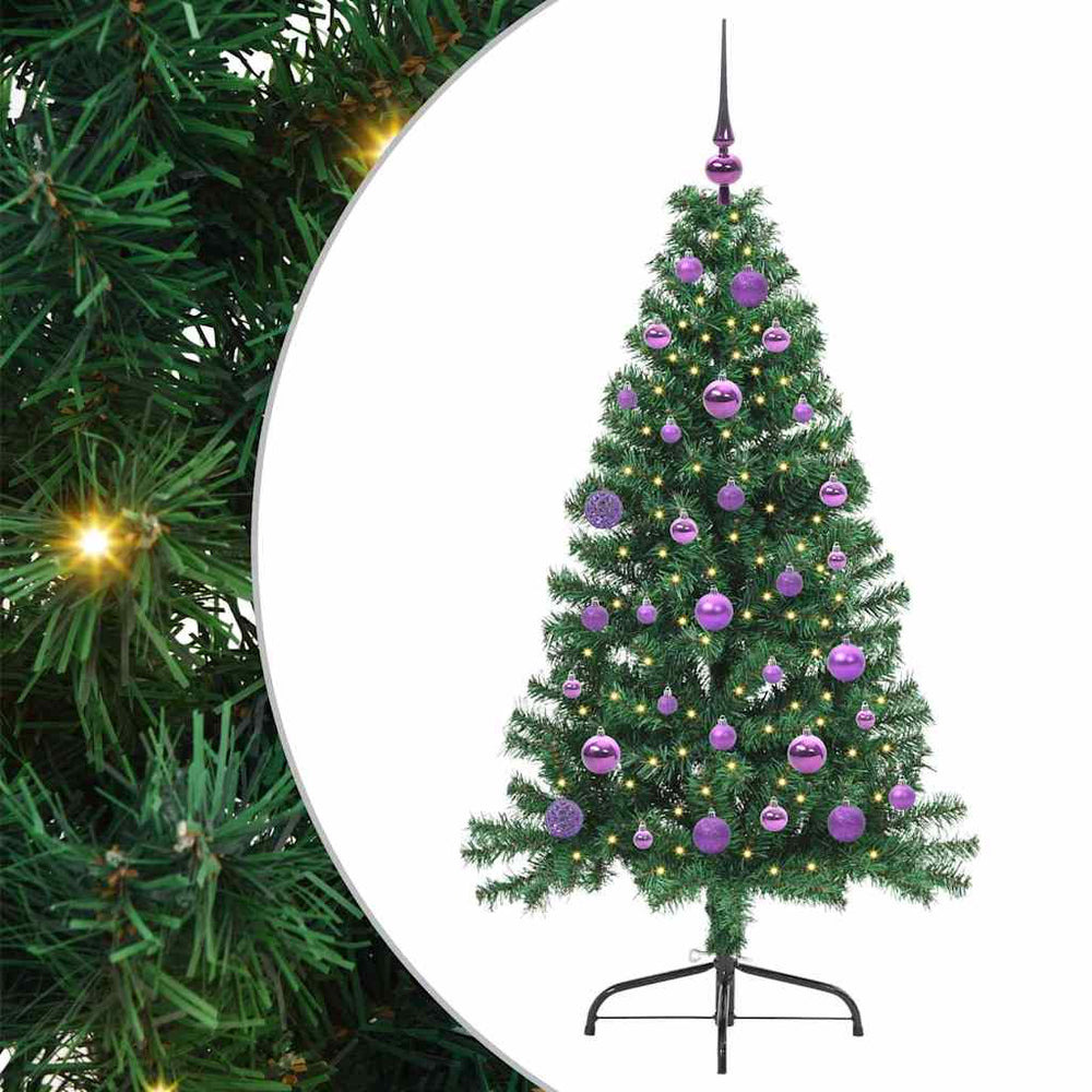 EVERGREEN AK Artificial Pre-Lit Christmas Tree, Green 150 cm.