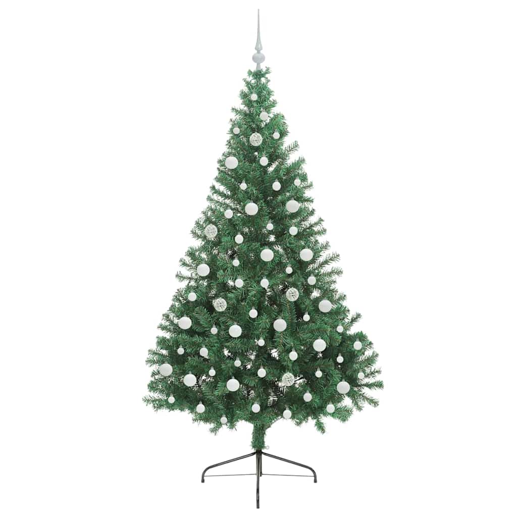 Mākslīgā eglīte ar lampiņām Zaļa 210 cm PVC