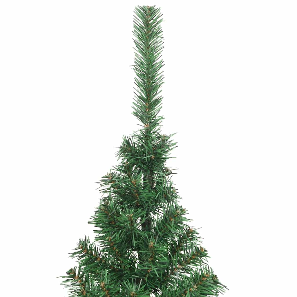 Artificial Pre-Lit Christmas Tree Green 240 cm PVC
