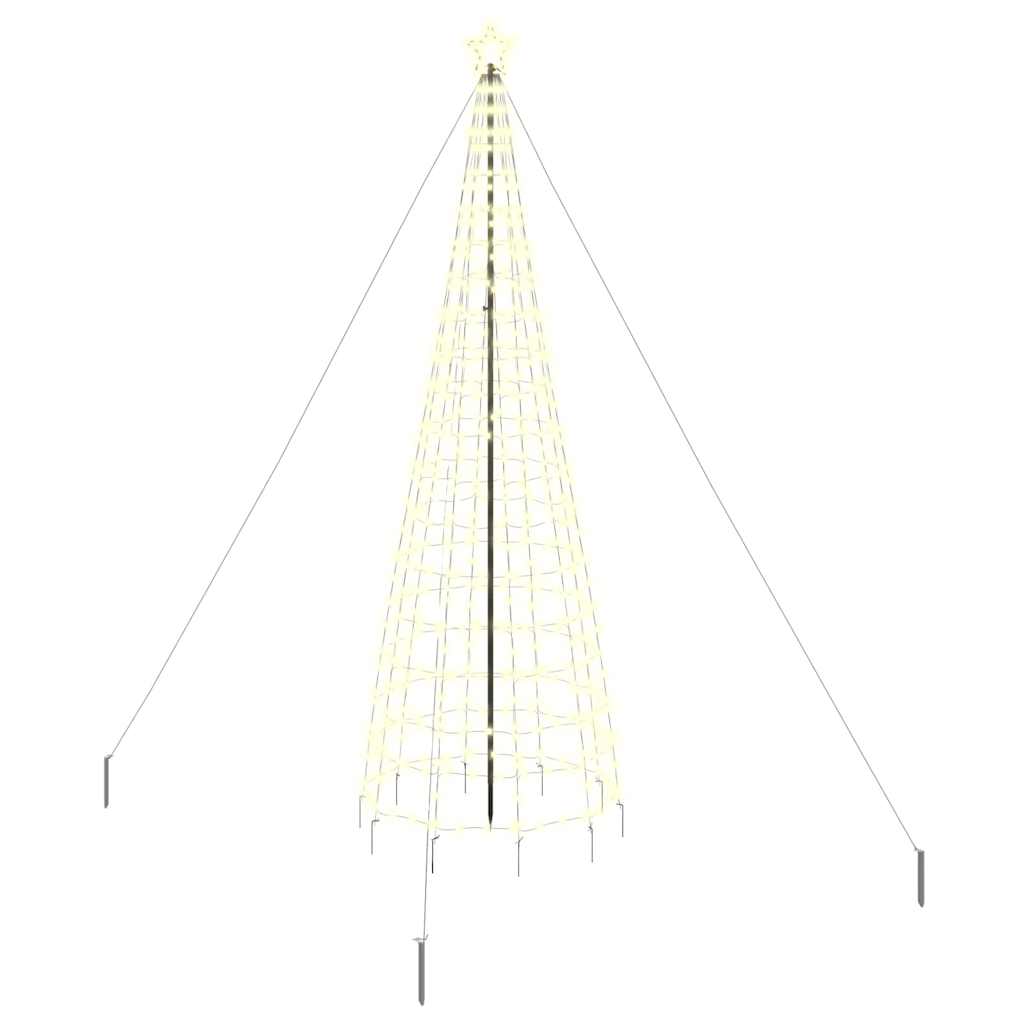 LED Kalėdų medis EKENAS 400 cm 800 LED Šilta balta Plienas