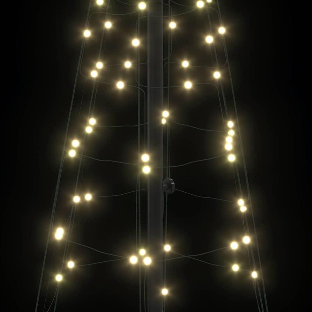 LED Kalėdų medis EKENAS 250 cm 390 LED Šilta balta Plienas