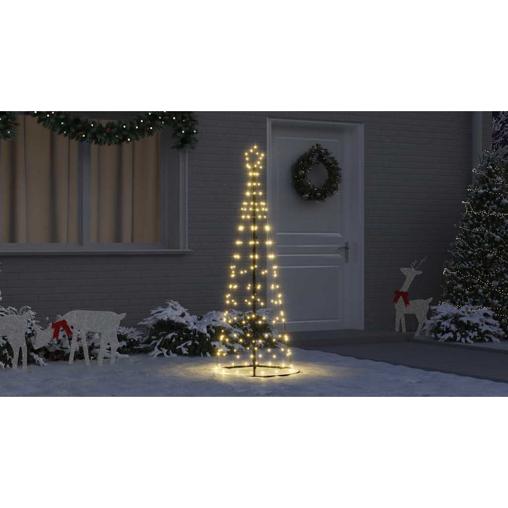LED Kalėdų medis su 390 LED s stovu Šilta balta 250 cm Geležis