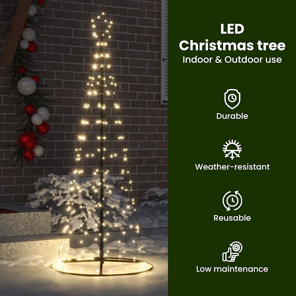 LED Kalėdų medis su 390 LED s stovu Šilta balta 250 cm Geležis
