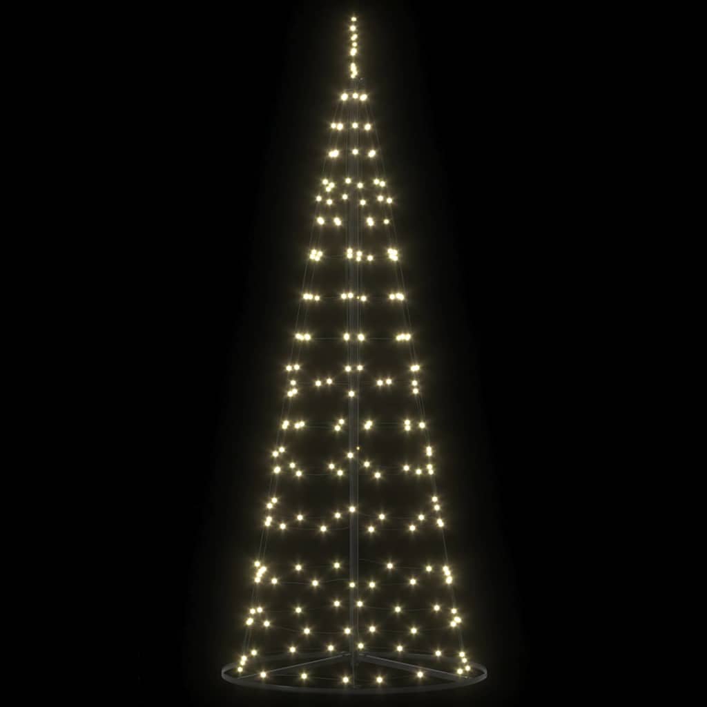 LED Kalėdų medis su 390 LED s stovu Šilta balta 250 cm Geležis