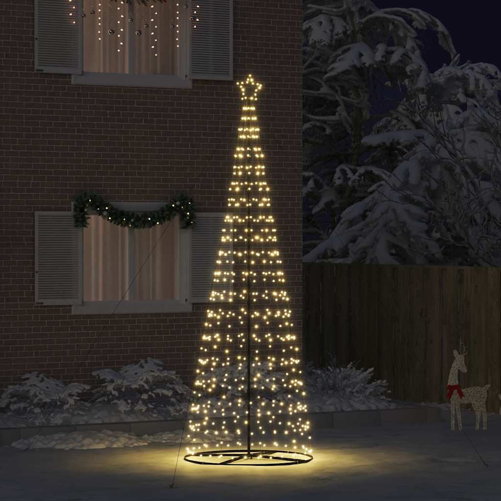 LED Kalėdų medis EKENAS 400 cm 800 LED Šilta balta Plienas