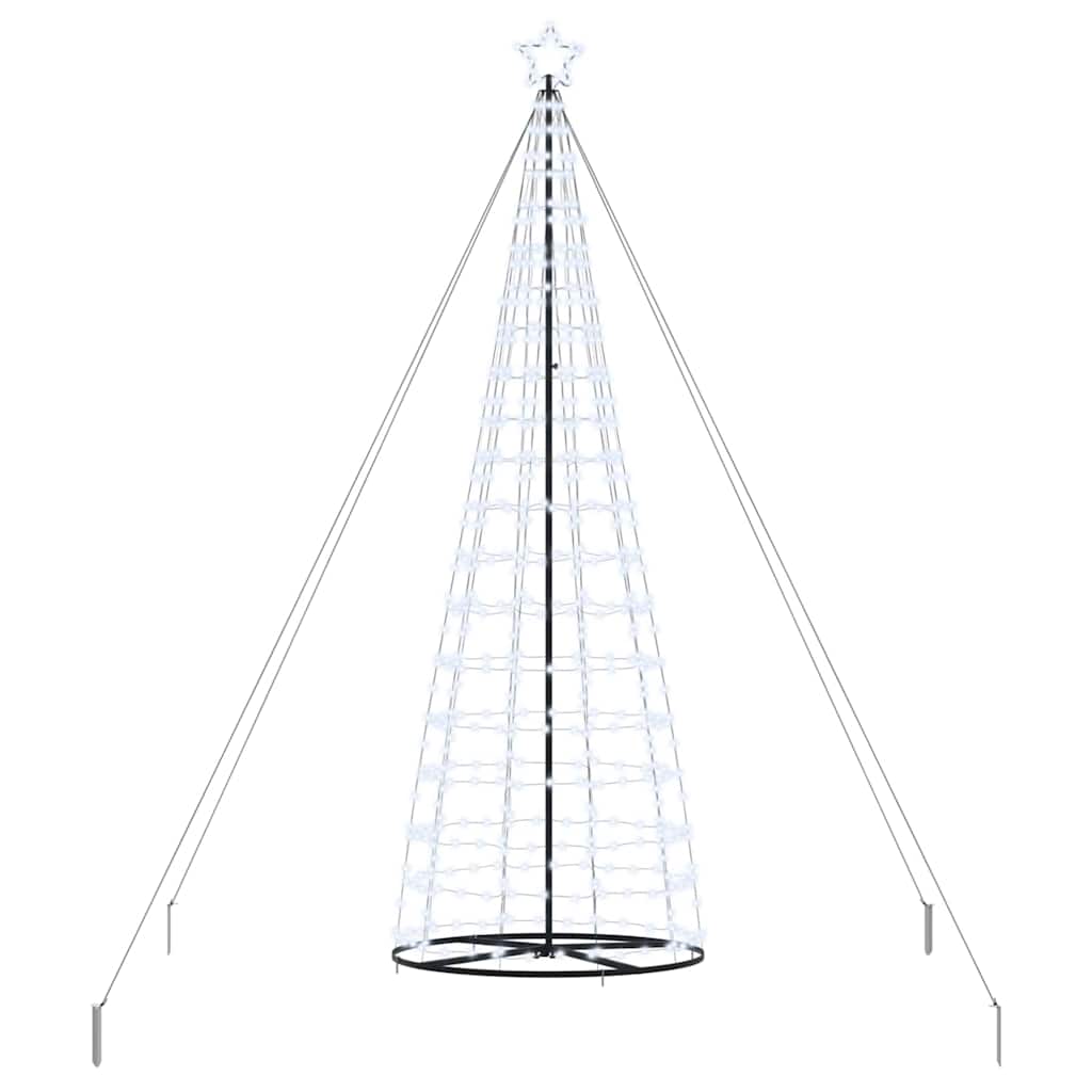 LED Kalėdų medis EKENAS 400 cm 800 LED Šalta balta Plienas