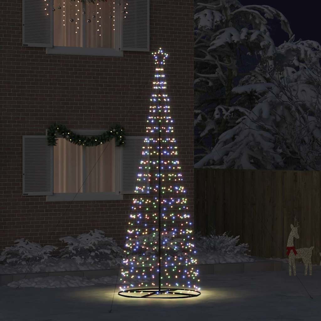 LED Kalėdų medis EKENAS 400 cm 800 LED Įvairių spalvų Plienas