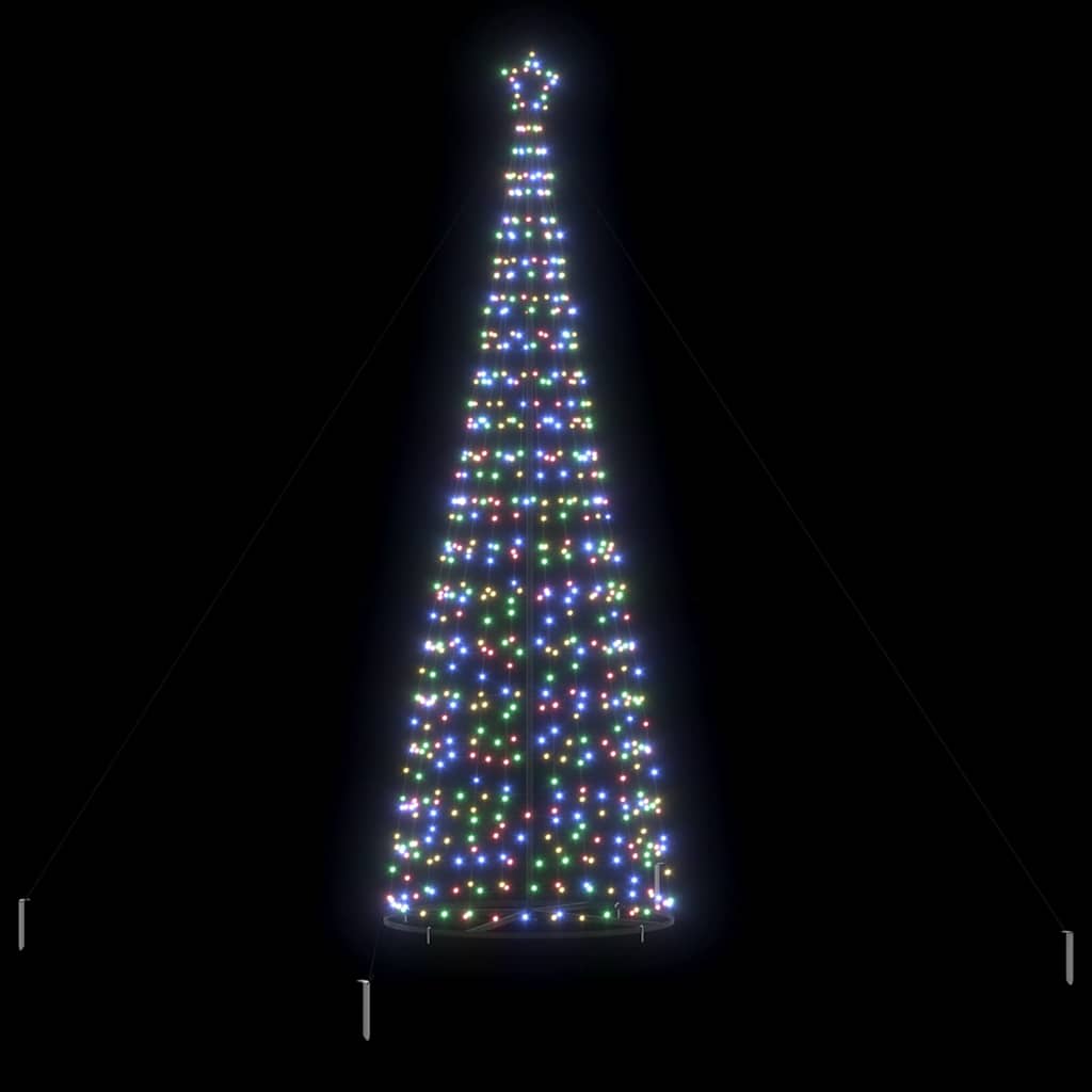 LED Kalėdų medis EKENAS 400 cm 800 LED Įvairių spalvų Plienas