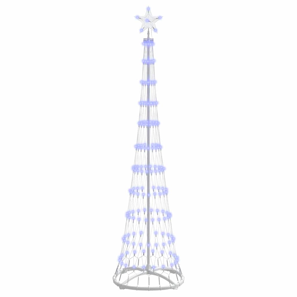 LED Kalėdų medis WINTER WINTER, su 230 LED Mėlyna 51 x 51 x 190 cm. metalas