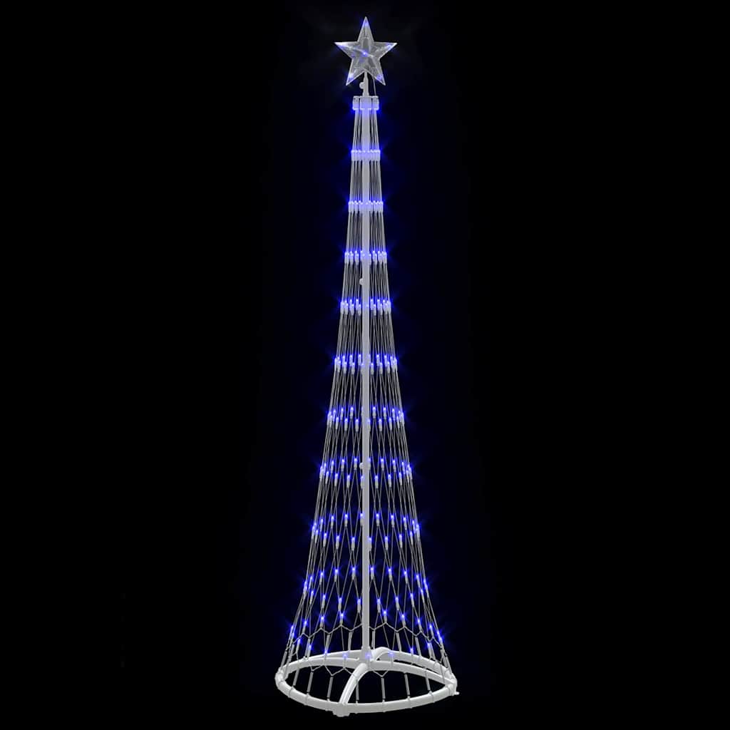 LED Kalėdų medis WINTER WINTER, su 230 LED Mėlyna 51 x 51 x 190 cm. metalas