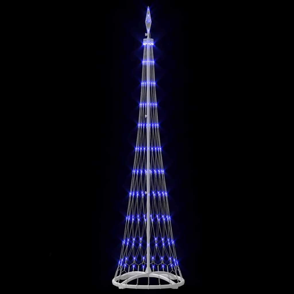 LED Kalėdų medis WINTER WINTER, su 230 LED Mėlyna 51 x 51 x 190 cm. metalas
