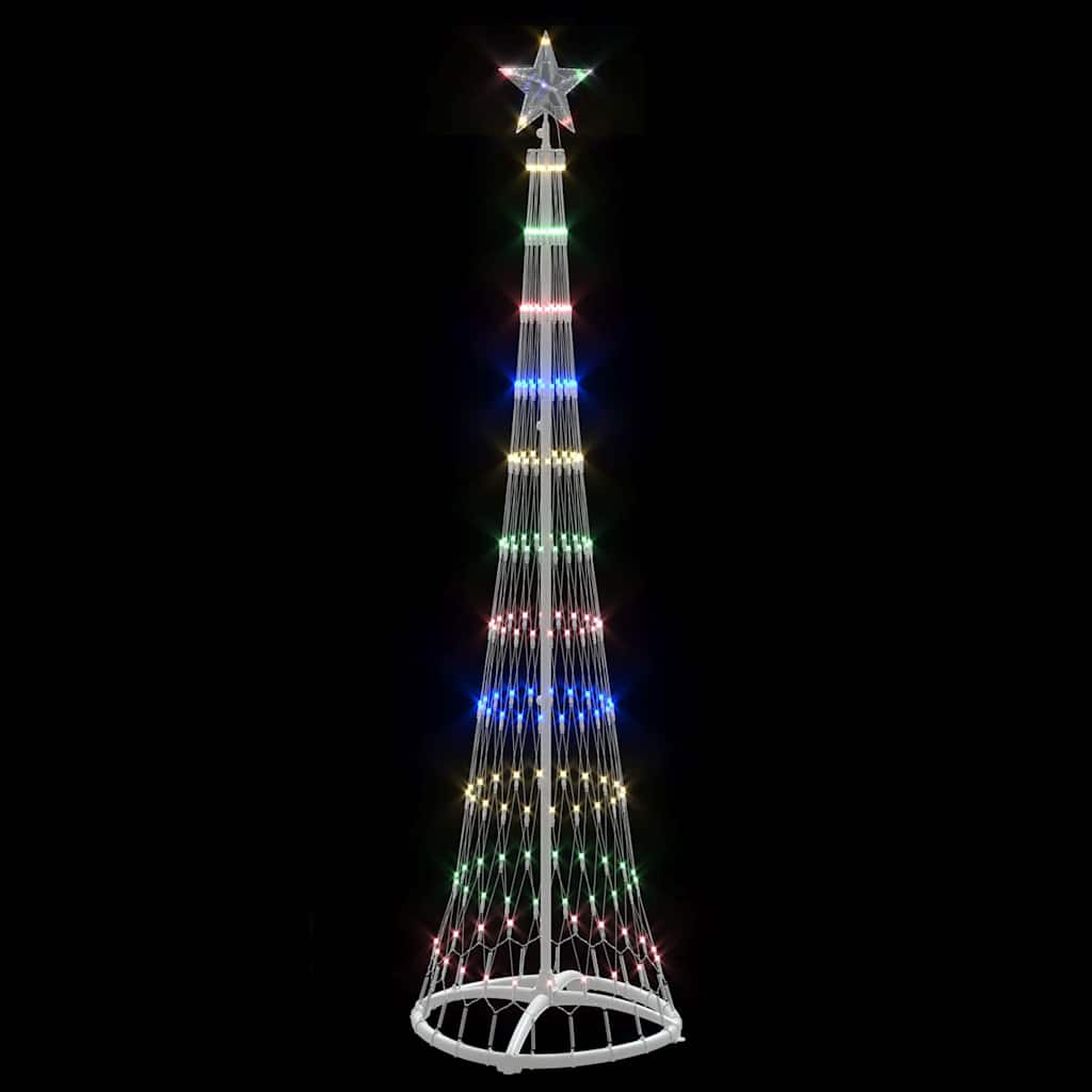 LED Kalėdų medis WINTER WINTER, Įvairiaspalvis 51 x 51 x 190 cm. metalas