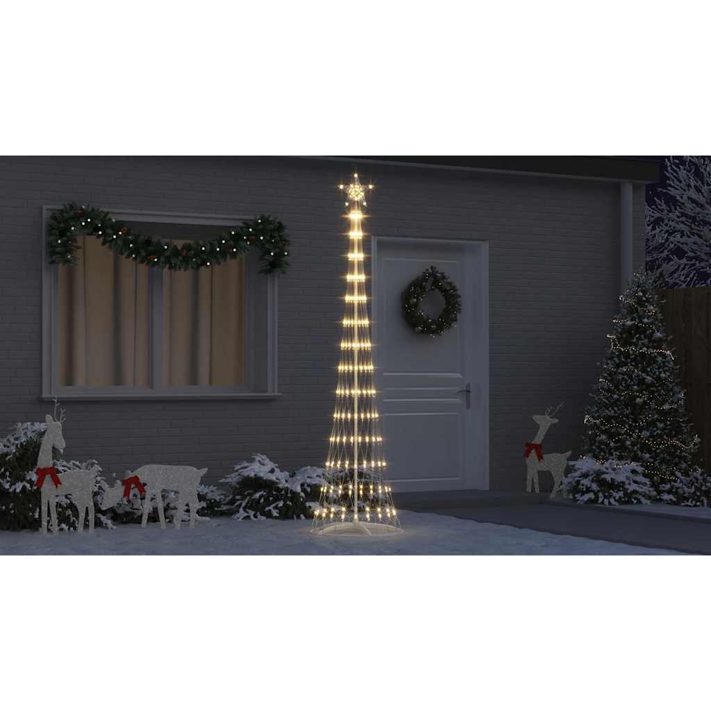LED Kalėdų medis WINTER WINTER, stovu Šilta balta 70 x 70 x 250 cm. metalas