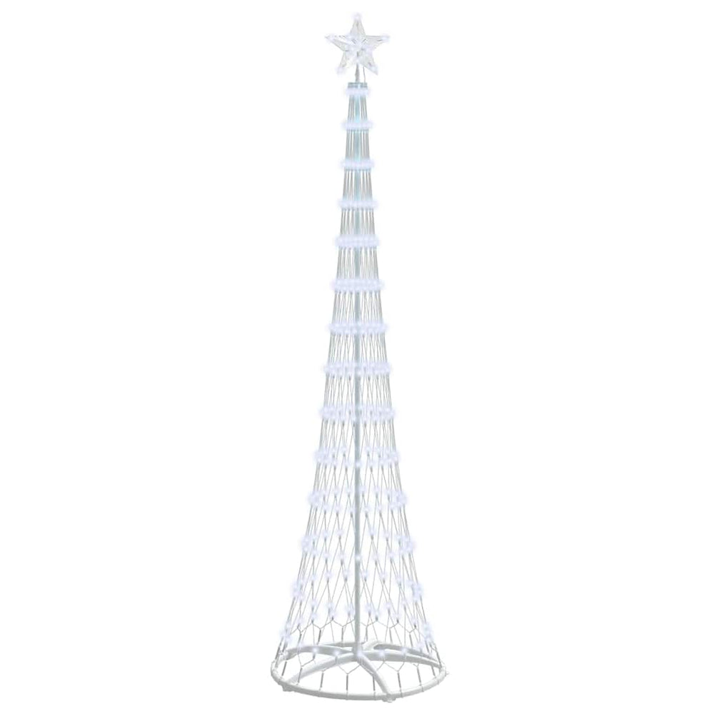 LED Ziemassvētku eglīte WINTER WINTER, ar statīvu Auksti balta 70 x 70 x 250 cm, metāls