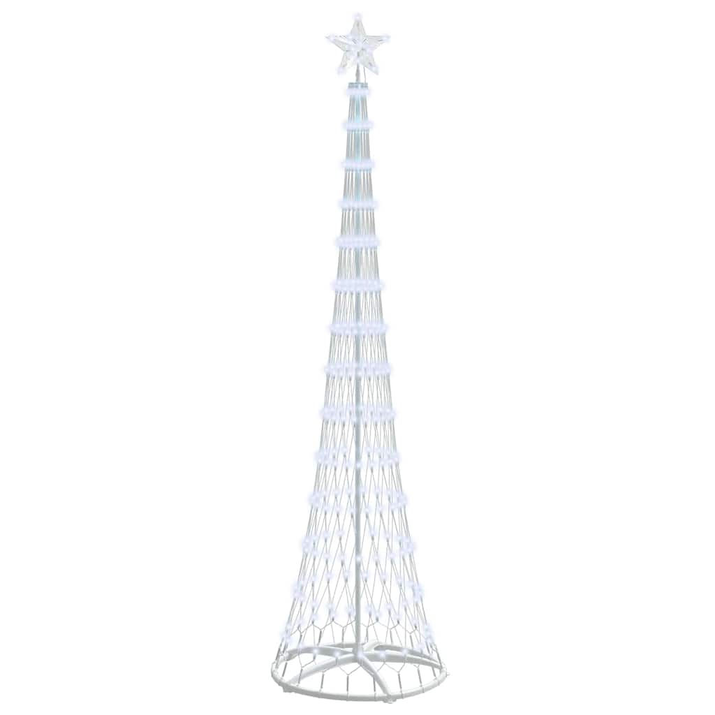 LED Kalėdų medis WINTER WINTER, stovu Šalta balta 70 x 70 x 250 cm. metalas