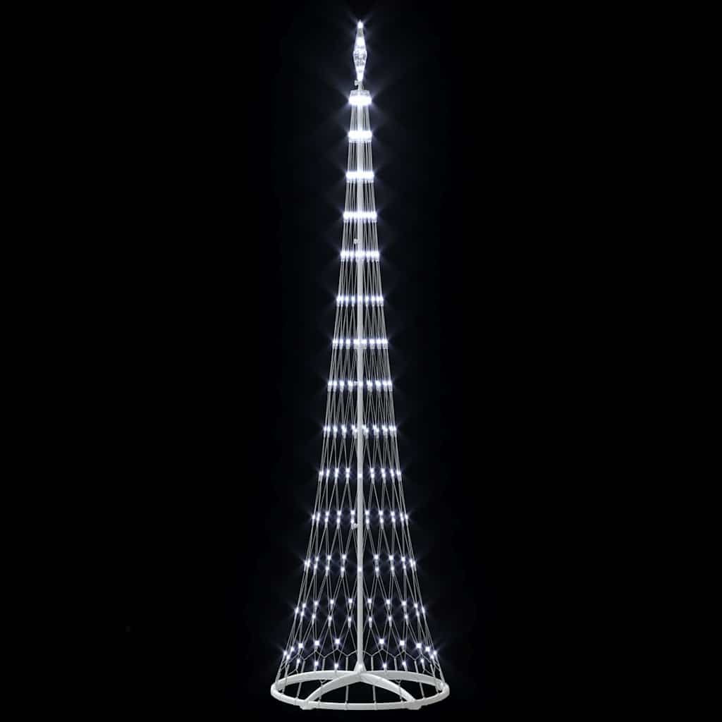 LED Kalėdų medis WINTER WINTER, stovu Šalta balta 70 x 70 x 250 cm. metalas