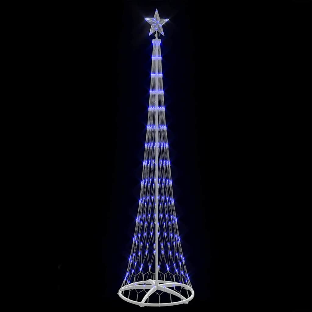 LED Kalėdų medis WINTER WINTER, su 290 LED Mėlyna 70 x 70 x 250 cm. metalas