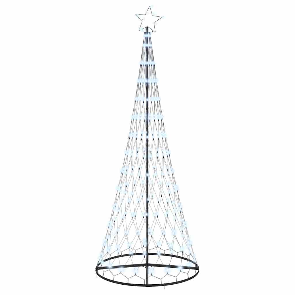 LED Kalėdų medis su 295 LED s stovu Šalta balta 250 cm metalas