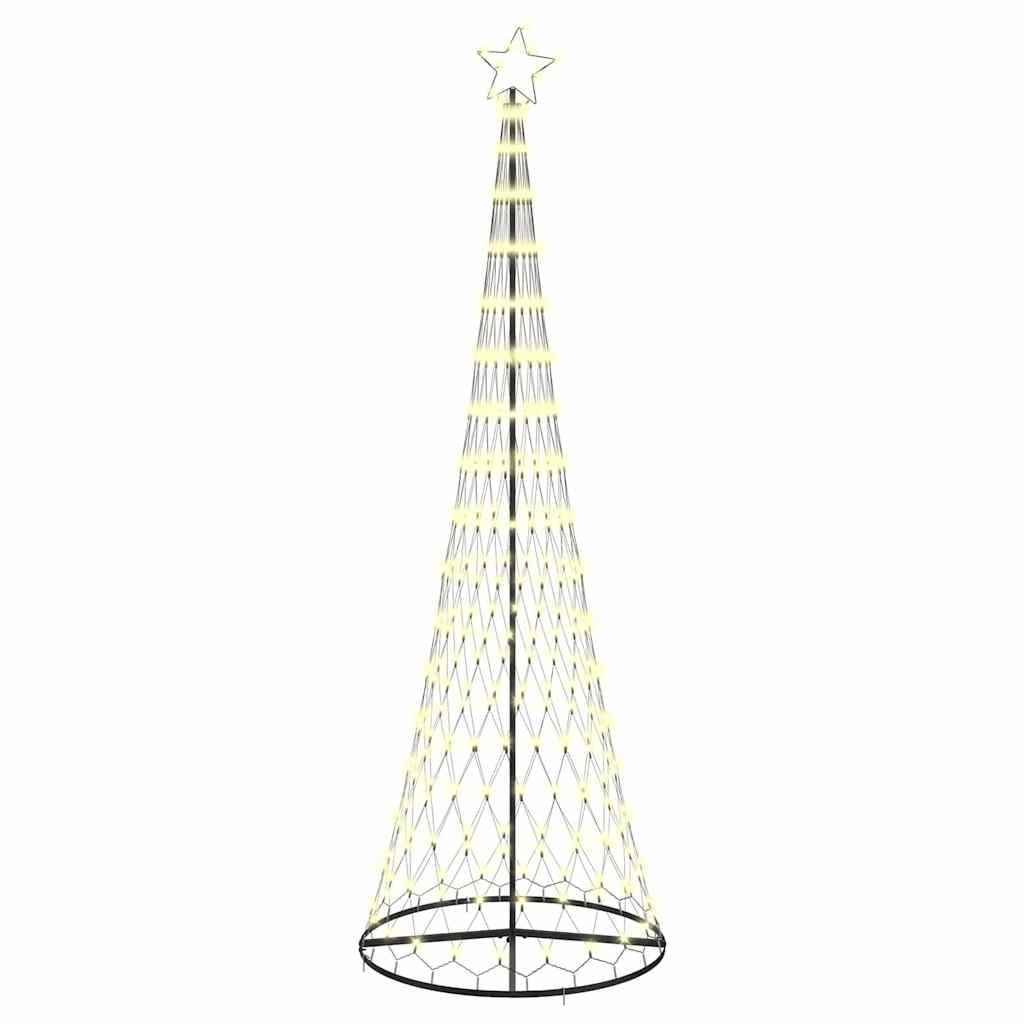 LED Kalėdų medis Šilta balta 302,5 cm metalas