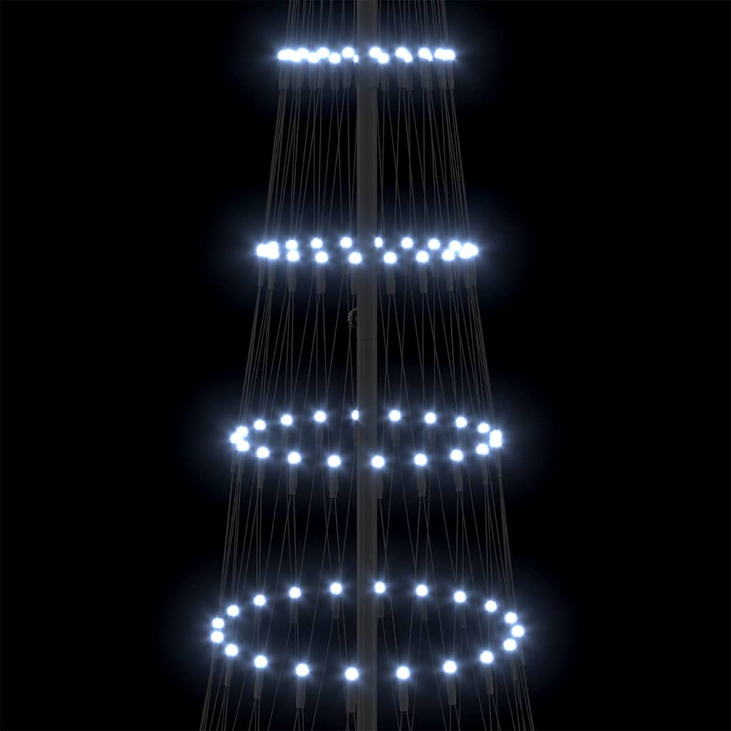 LED Kalėdų medis WINTER WINTER, Šalta balta 100.5 x 100.5 x 302.5 cm. metalas