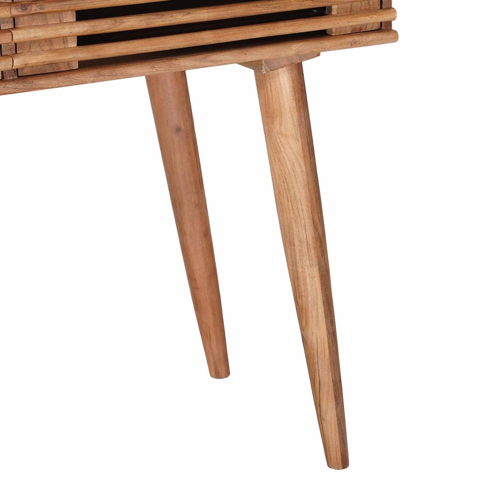 Stalas su stalčių su saugykla Natūrali 100 x 48 x 76 cm